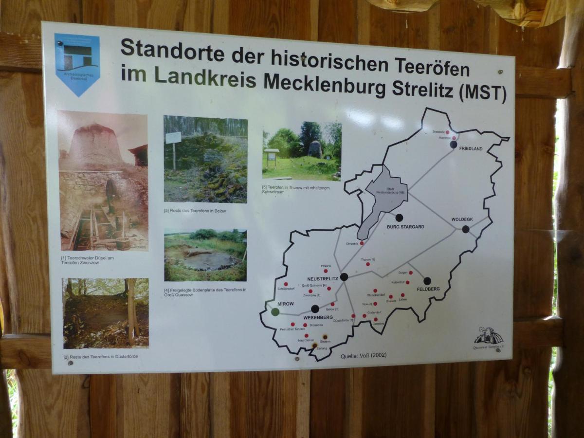 Zwei Seen Ferienhaus Canow Экстерьер фото